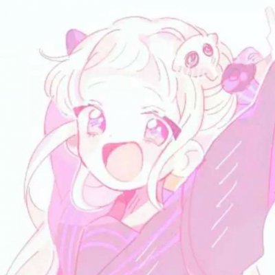 粉色系二次元动漫软妹头像图片