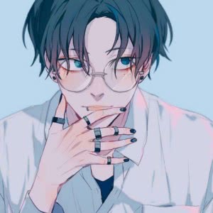 超酷眼镜帅哥动漫头像图片
