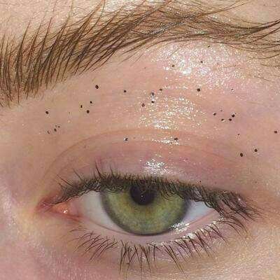 女生一只眼睛部位创意头像