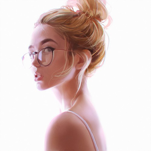 潮流女生头像高清大图动漫