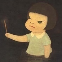 小女孩丑萌卡通头像图片