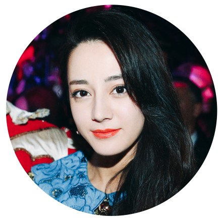 迪丽热巴网红头像图片