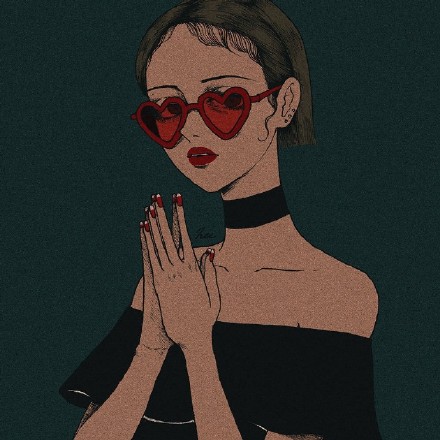 叛逆动漫女生头像