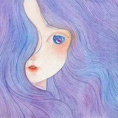 腹黑高冷动漫女头像图片