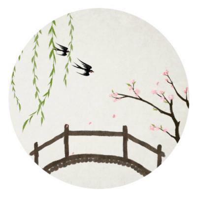 中国水墨画古风头像图片