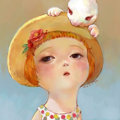 头像唯美小清新动漫图片女生