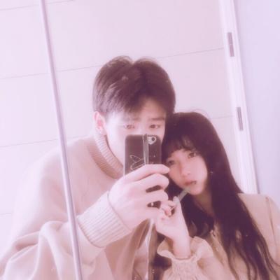 潮流时尚范的微信真人情侣头像图片