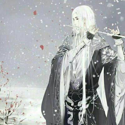 意境古风动漫男头像