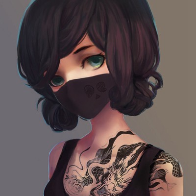 头像唯美小清新动漫图片女生