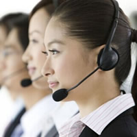 女生客服工作头像图片