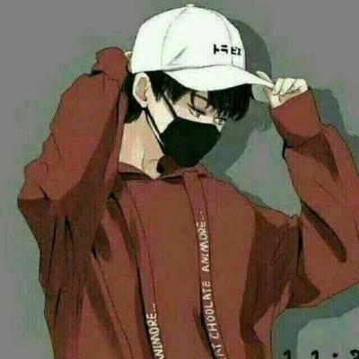 伤感动漫男头颓废
