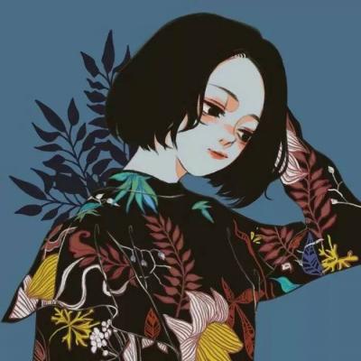 腹黑高冷动漫女头像图片
