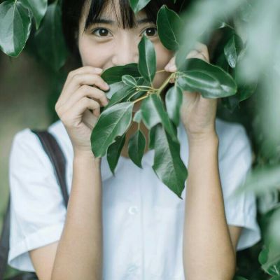 文艺范女生头像小清新