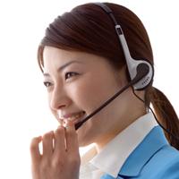 女生客服工作头像图片