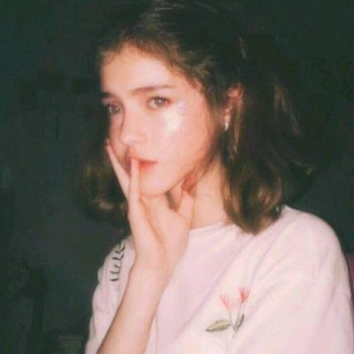 非主流欧美风女生头像图片