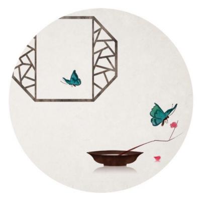 中国水墨画古风头像图片