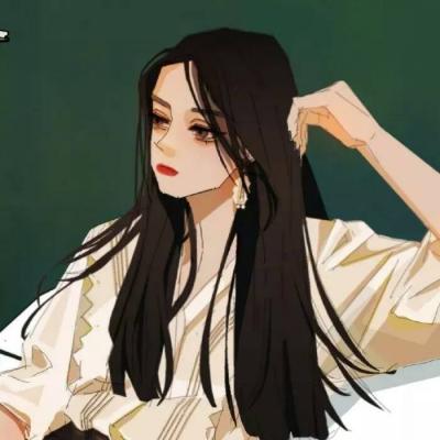 腹黑高冷动漫女头像图片