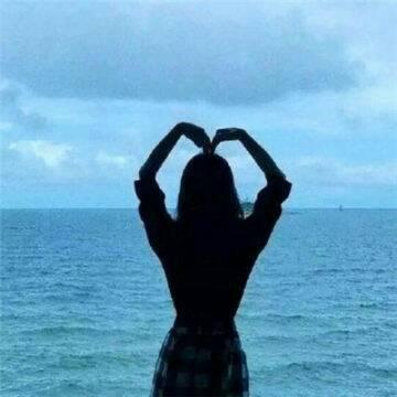 情侣头像唯美真人意境图片