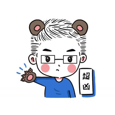 卡通q版情侣头像一左一右呆萌图片
