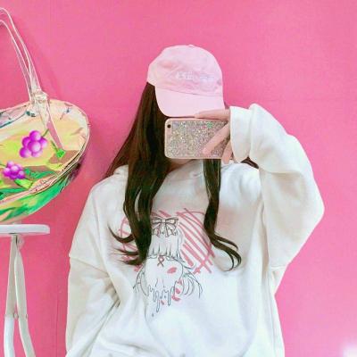 少女心头像粉色真人
