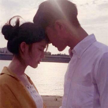 情侣头像唯美真人意境图片