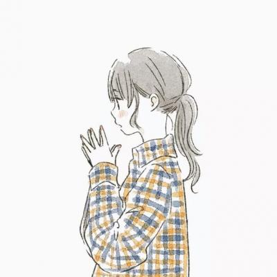 简约动漫情头一男一女