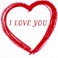 超火有创意的漂亮红心头像