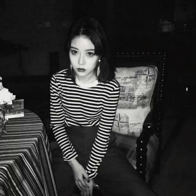 黑白头像女生冷酷霸气高冷图片