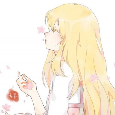 qq头像女生二次元唯美图片