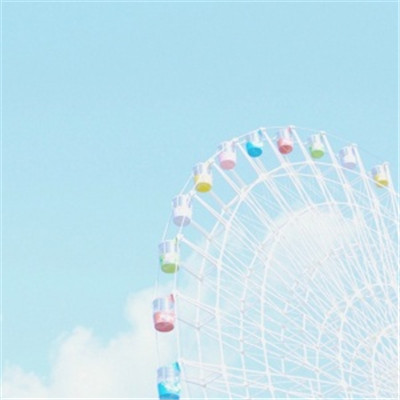 唯美高清游乐园摩天轮头像图片