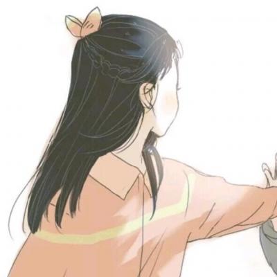 简约动漫情头一男一女