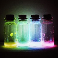 荧光瓶子QQ个性头像图片