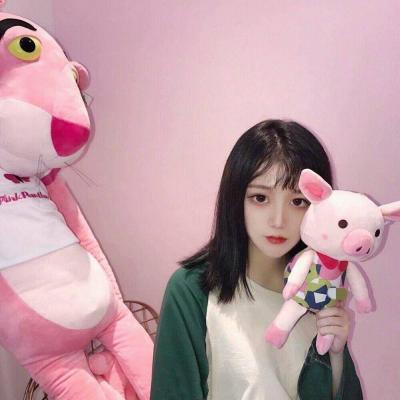 少女心头像粉色真人
