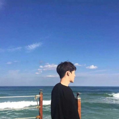 真人单张一男一女唯美清新情侣头像