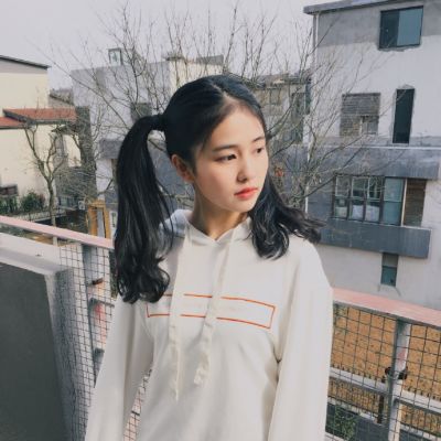 清纯美女头像清新