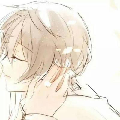 动漫高清一左一右男男cp头像