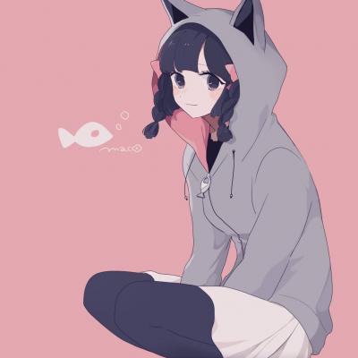 qq头像女生二次元唯美图片