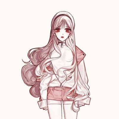 简约动漫情头一男一女