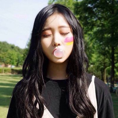 清纯美女头像清新