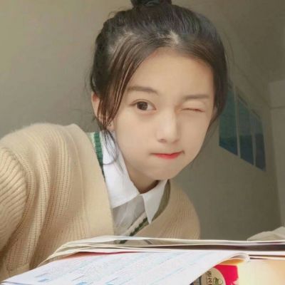 佛系少女系列微信头像