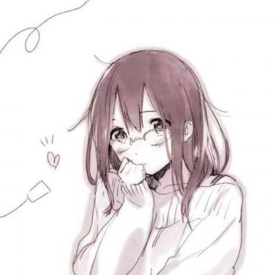简约动漫情头一男一女