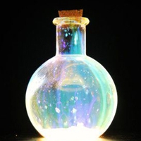 荧光瓶子QQ个性头像图片