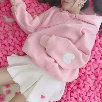 少女心头像粉色真人