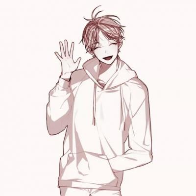 简约动漫情头一男一女