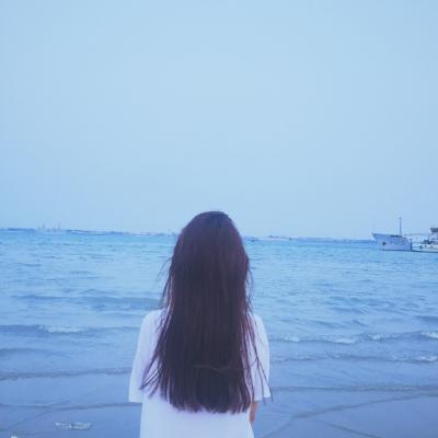女生头像仙气背影长发