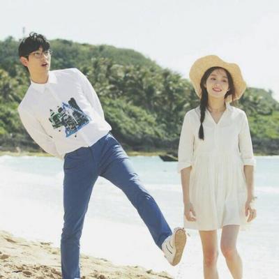 唯美甜蜜微信头像情侣浪漫一对两张