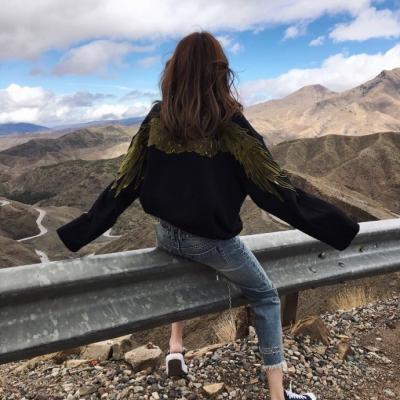 女生头像仙气背影长发