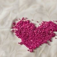 超火有创意的漂亮红心头像