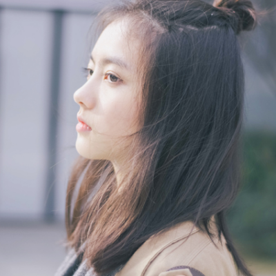 清纯美女头像清新