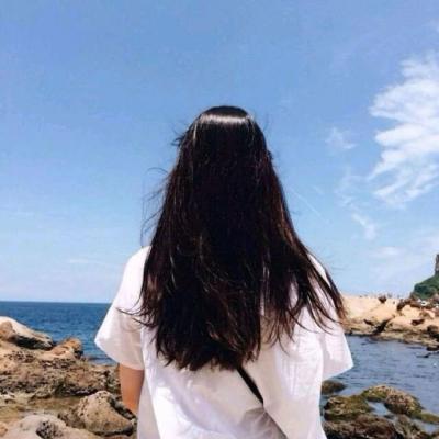 女生头像仙气背影长发